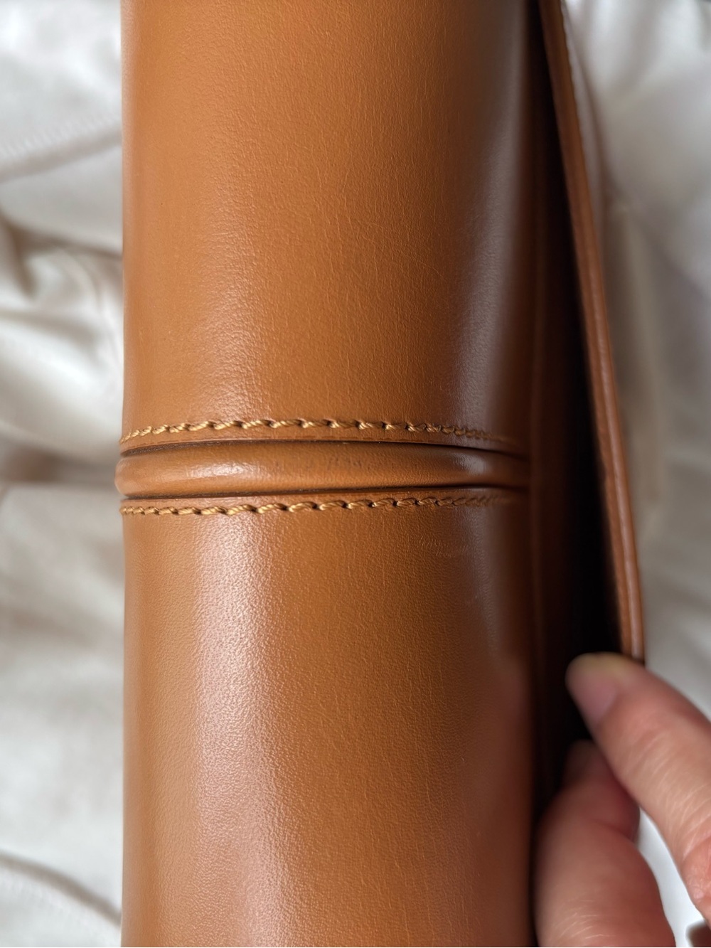 APC Betty Crossbody Bag in Camel - Picture 7 of 8